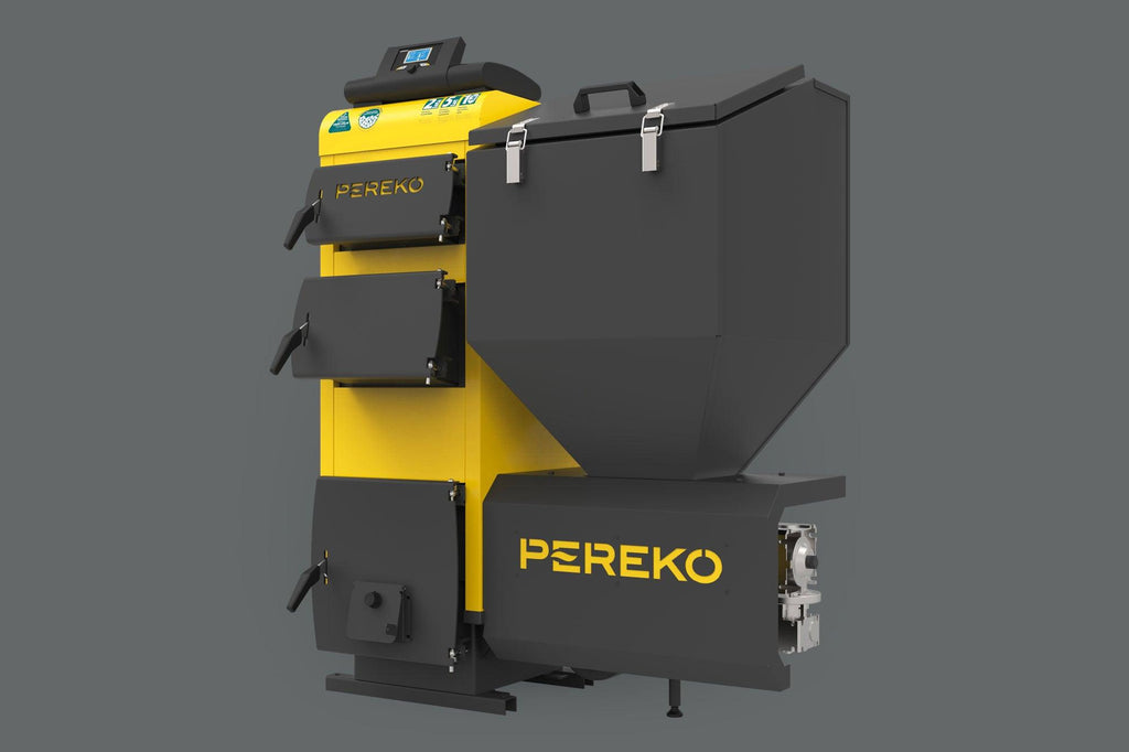 Centrala peleti, cereale si lemn Pereko KSP DUO 52kW - Furik.ro